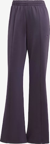 évasé Pantalon ADIDAS ORIGINALS en violet : devant