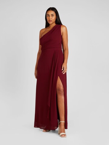 Robe de soirée 'GEENA' TFNC Plus en rouge