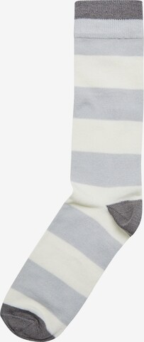 Urban Classics Socks 'Christmas Snowflakes' in Grey