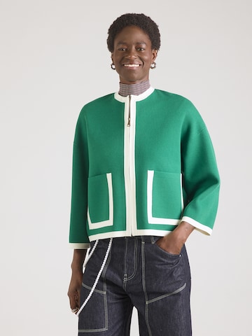 Essentiel Antwerp Πλεκτή ζακέτα 'Jani' σε πράσινο: μπροστά