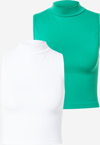 Cotton On - Top en verde: frente