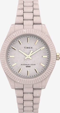 Orologio analogico 'Waterbury' di TIMEX in rosa: frontale