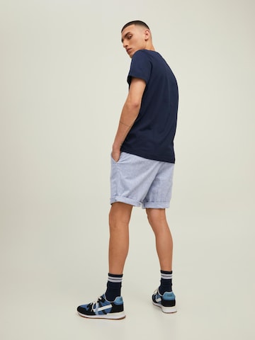 Regular Pantaloni eleganți 'Sky' de la JACK & JONES pe albastru