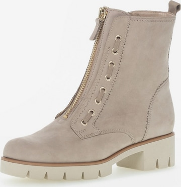 GABOR Ankle Boots in Beige: front