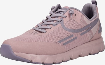 Tenhaag Platform trainers in Purple: front