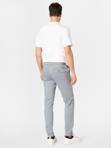 JACK & JONES Liibuv Chino-püksid 'Marco Fred', värv hall