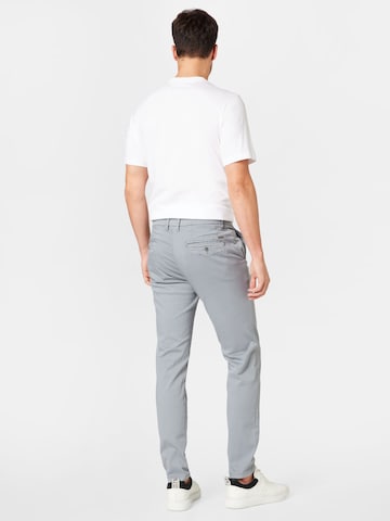 JACK & JONES Slimfit Chino hlače 'Marco Fred' | siva barva