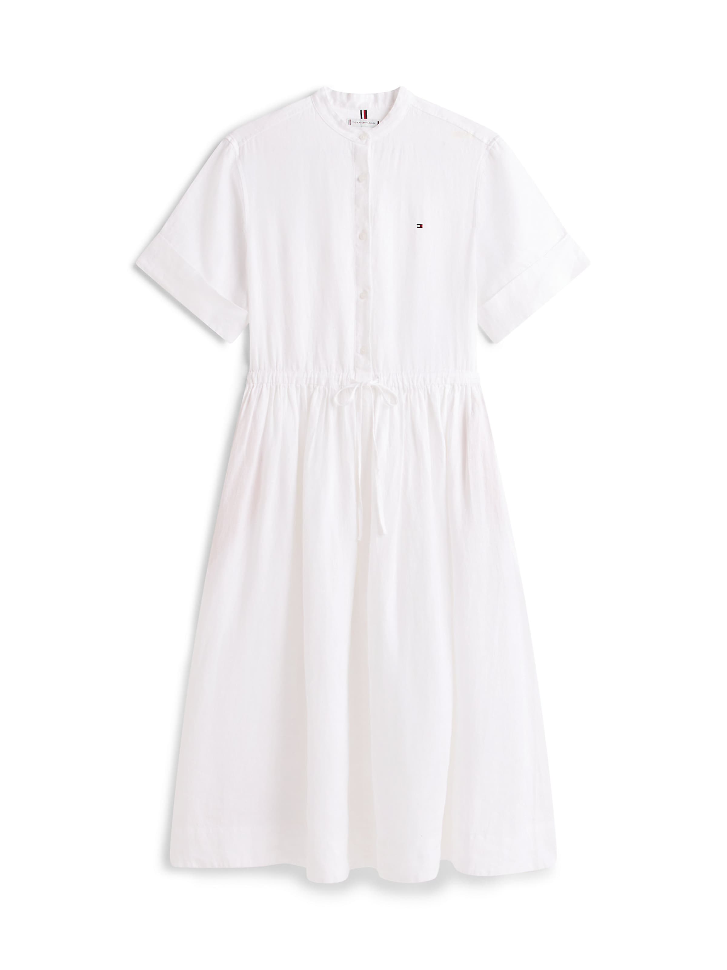 TOMMY HILFIGER Kleid 'Ess' in Weiß: Vorderseite