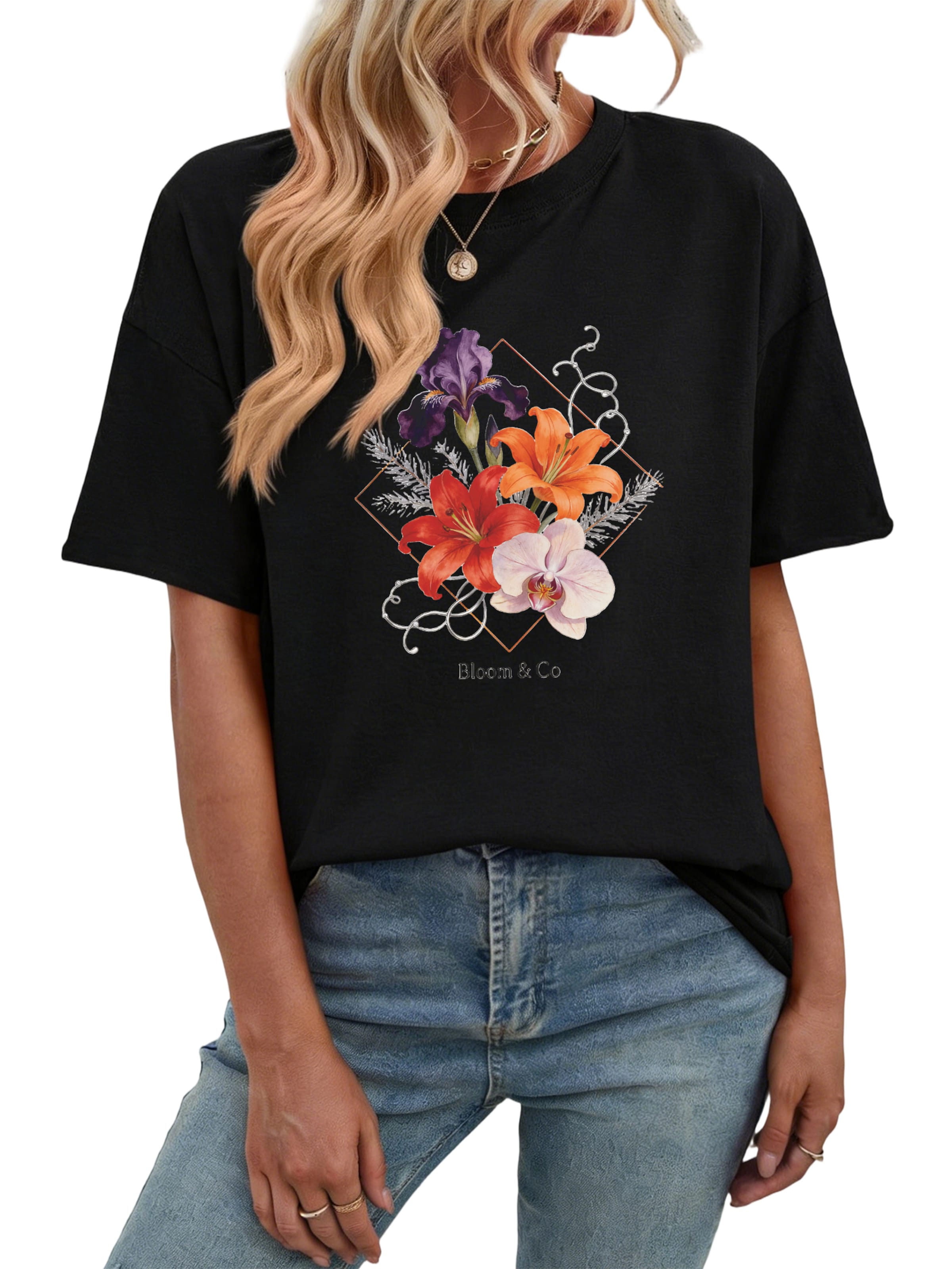 GORHEY Shirt in Zwart: voorkant