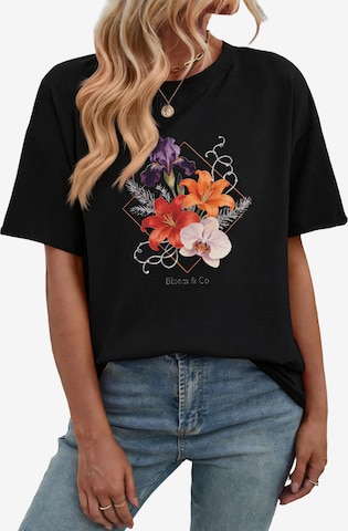 GORHEY Shirt in Zwart: voorkant