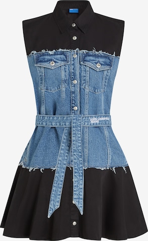 KARL LAGERFELD JEANSKošulja haljina - plava boja: prednji dio