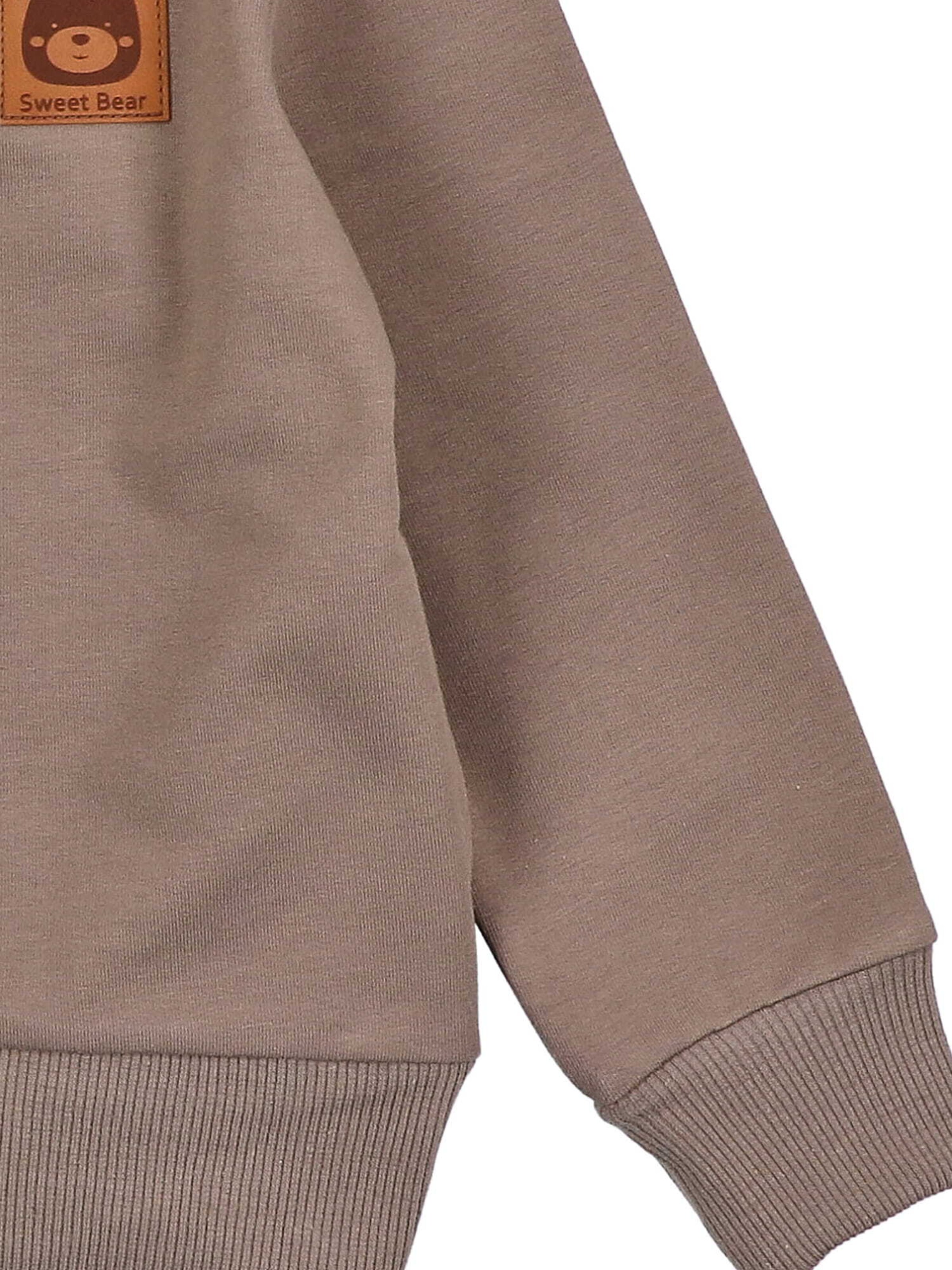 NINI Sweatvest in Bruin