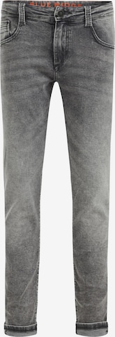 WE Fashion - Slimfit Calças de ganga em cinzento: frente