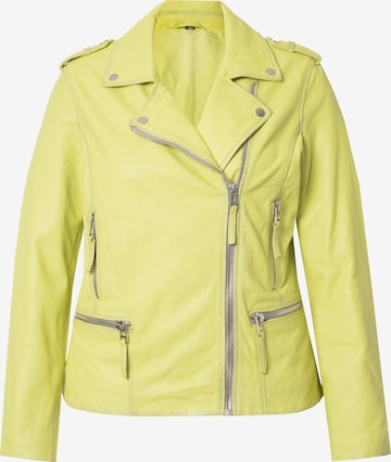 Veste mi-saison Angel of Style en jaune : devant