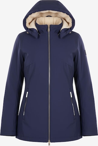 Yes Zee Winter Jacket 'Piumino' in Blue: front