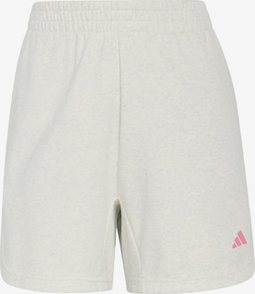 Pantalon de sport 'Studio' ADIDAS SPORTSWEAR en blanc : devant