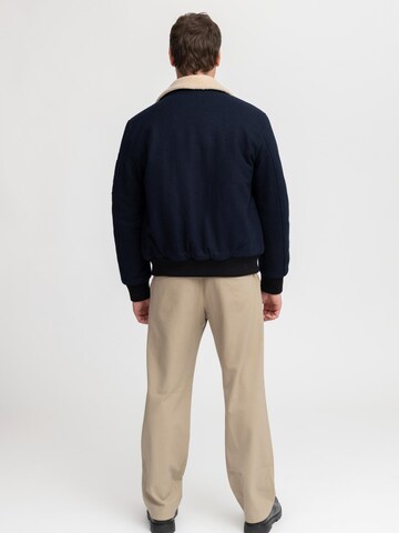 Bombers Winterjas 'AVIATOR MEN' in Blauw