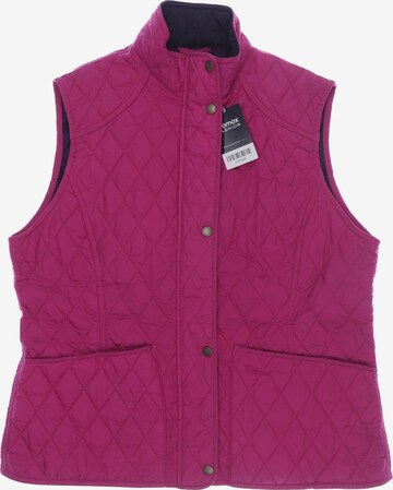 Barbour Vest in XXL in Pink: front