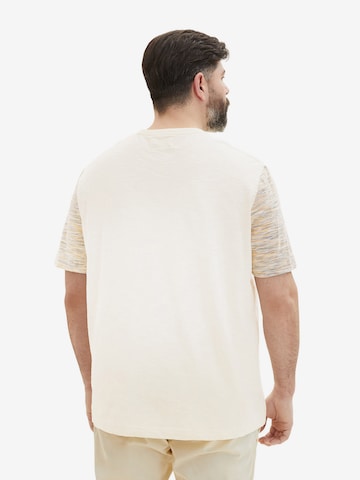 TOM TAILOR Men + - Camiseta en beige