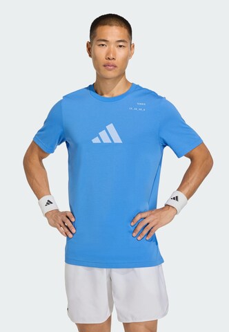 ADIDAS PERFORMANCE - Camiseta funcional en azul