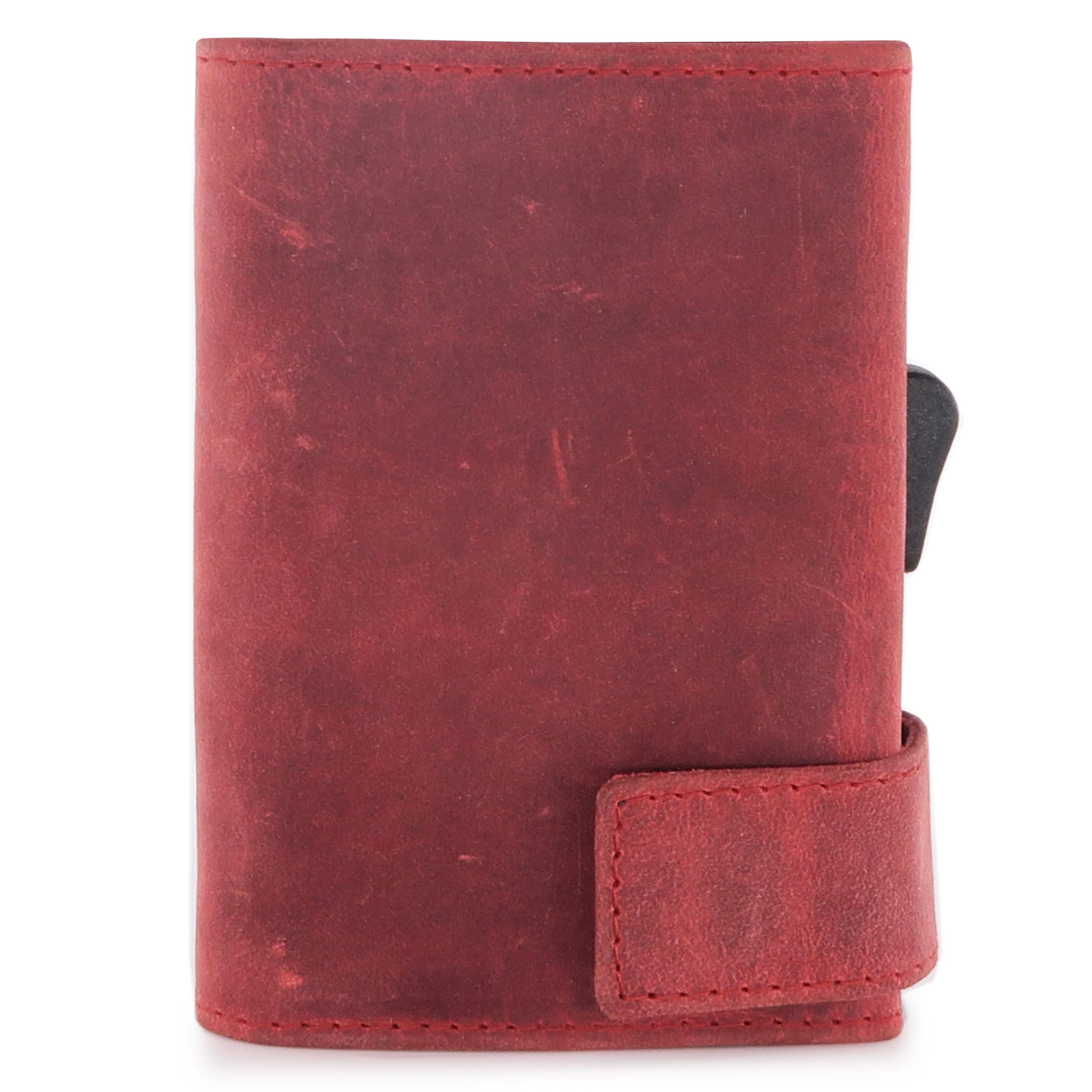SecWal Wallet in Red: front