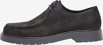 SELECTED HOMME - Zapatos con cordón 'TIM' en negro: frente