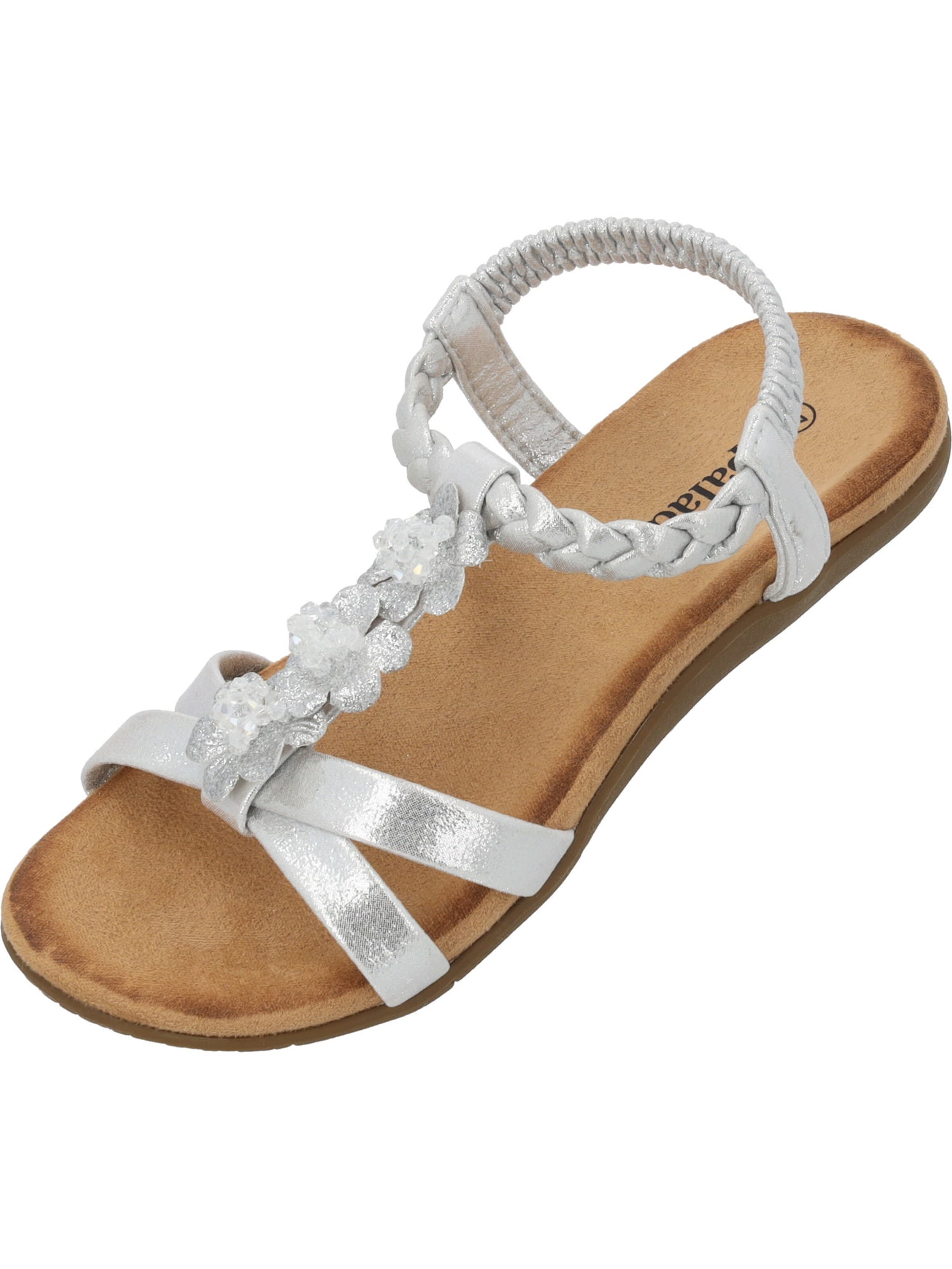 Palado Sandals 'Palado Grebella' in Silver: front