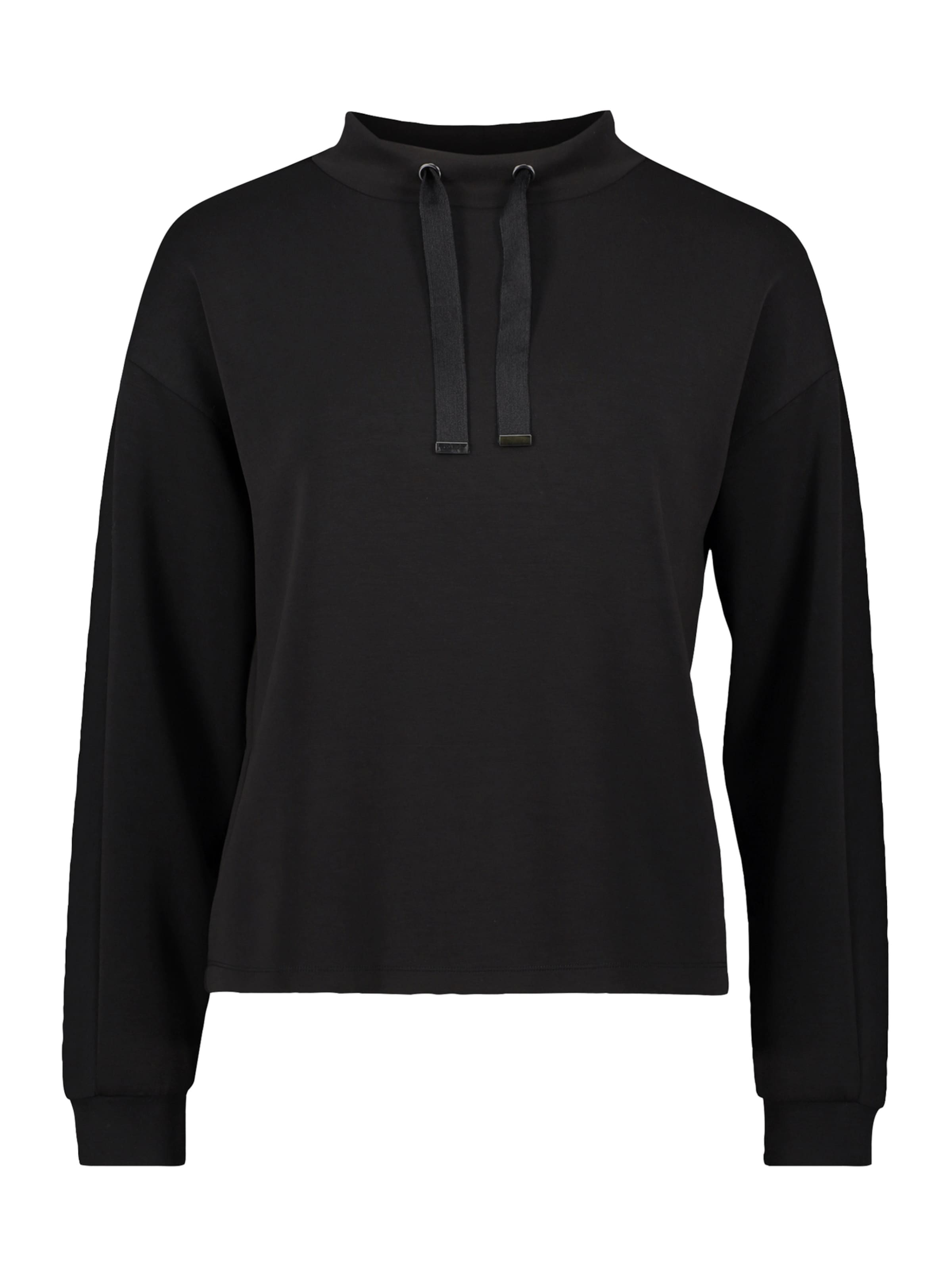 Sweat-shirt Betty & Co en noir : devant