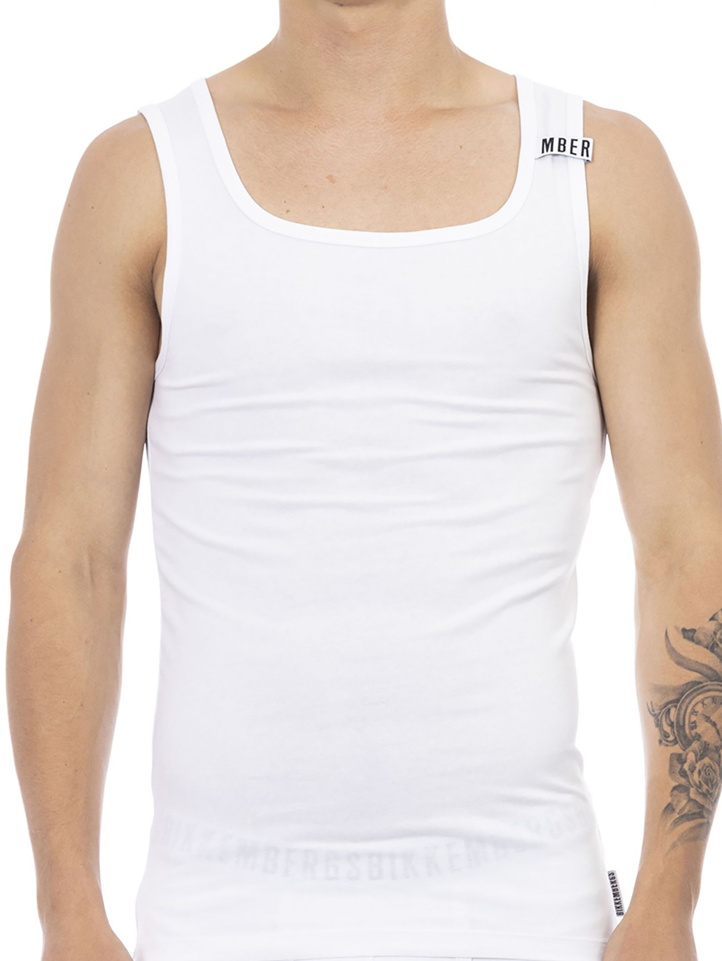 BIKKEMBERGS Undershirt in White