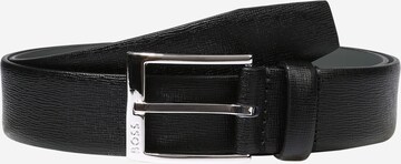 Ceinture 'Clo' BOSS en noir : devant