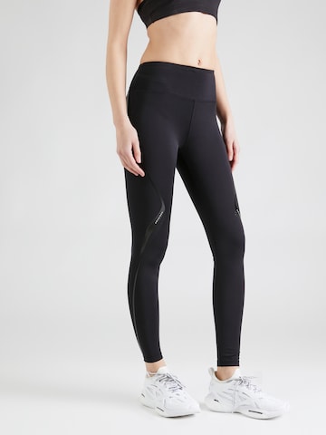 Röhnisch - Skinny Calças de desporto 'Speed Line' em preto: frente