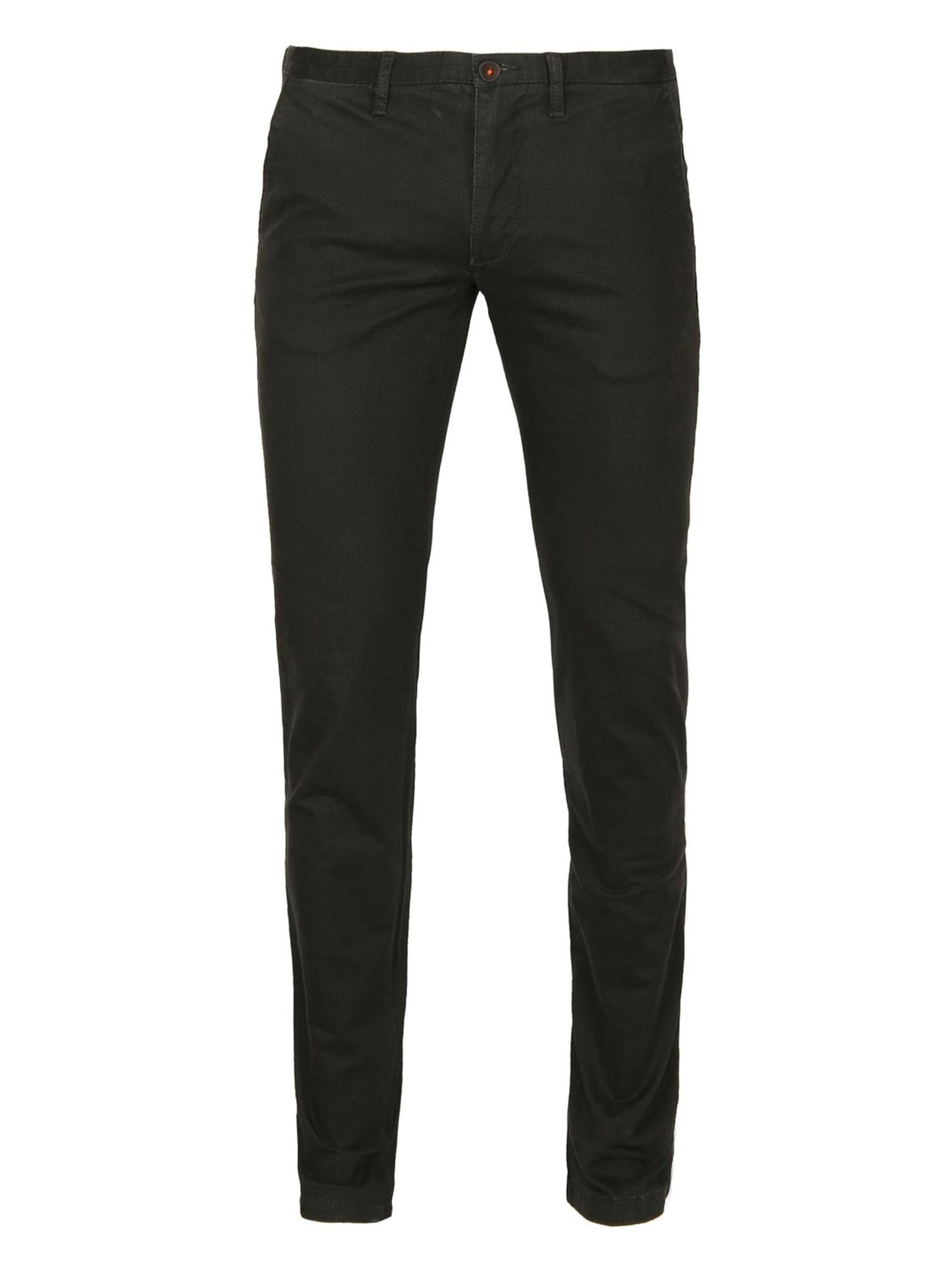 Suitable Slim fit Chino Pants 'Sartre' in Green: front