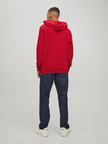 JACK & JONES Sweatshirt i rød