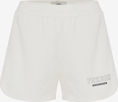 Pantaloni sportivi in L Funky Buddha di colore offwhite, Visualizzazione prodotti