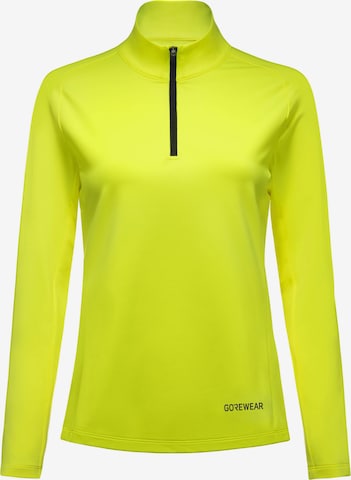 GORE WEAR Performance Shirt 'Everyday' in Yellow: front