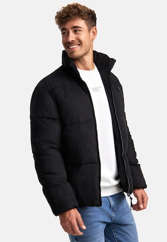 INDICODE JEANS Winterjas 'Graville' in Zwart