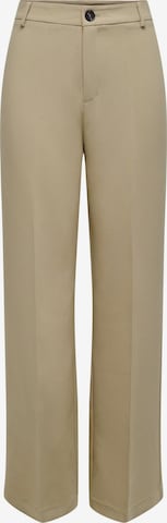 Regular Pantalon à plis 'FLAX' ONLY en beige : devant