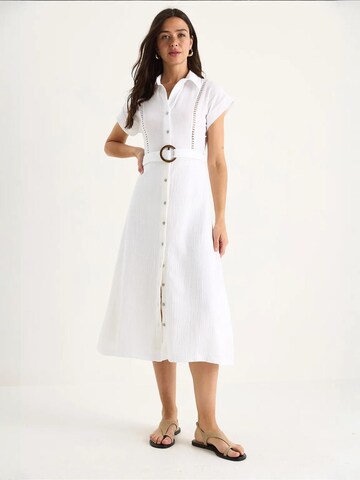 Bianco Lucci Kleid in Weiß