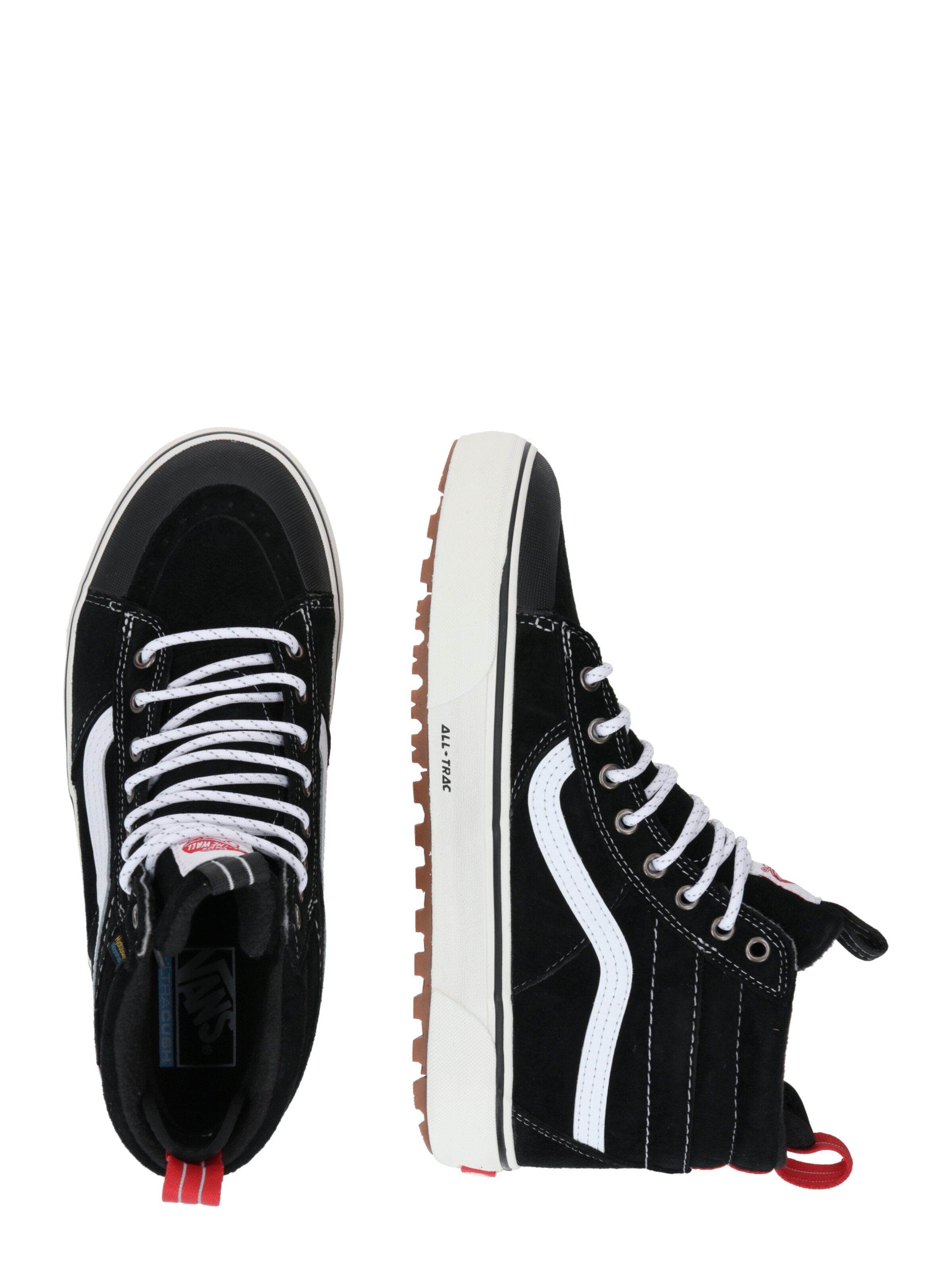 melns VANS Augstie brīvā laika apavi 'SK8-Hi'