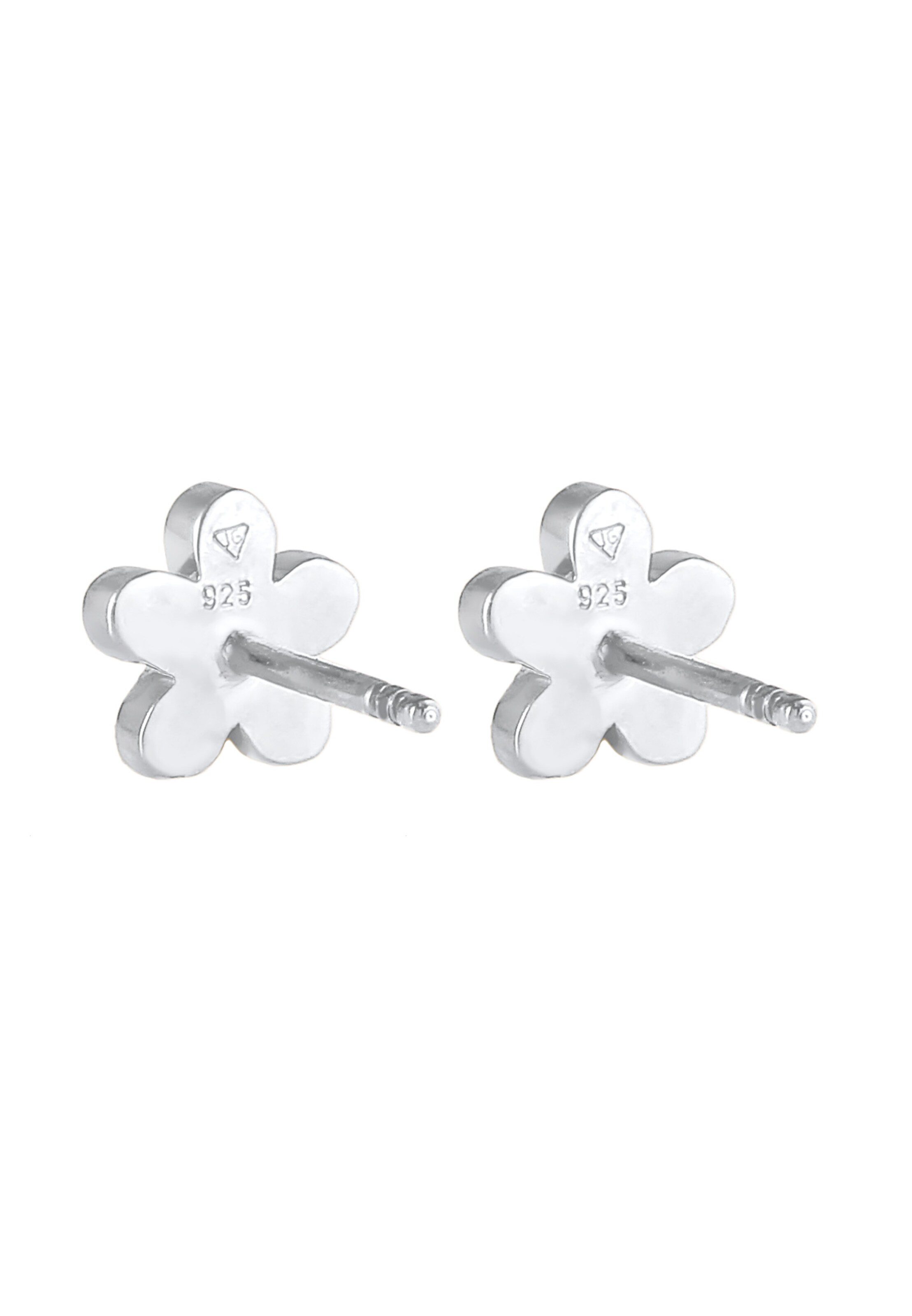 ELLI Ohrringe 'Blume' in Silber