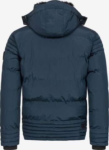 Alessandro Salvarini Winter Jacket 'Fabiano' in Blue