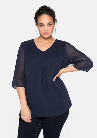 SHEEGO Tunic in Blue: front