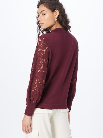 Pull-over 'ROWENA' ONLY en rouge