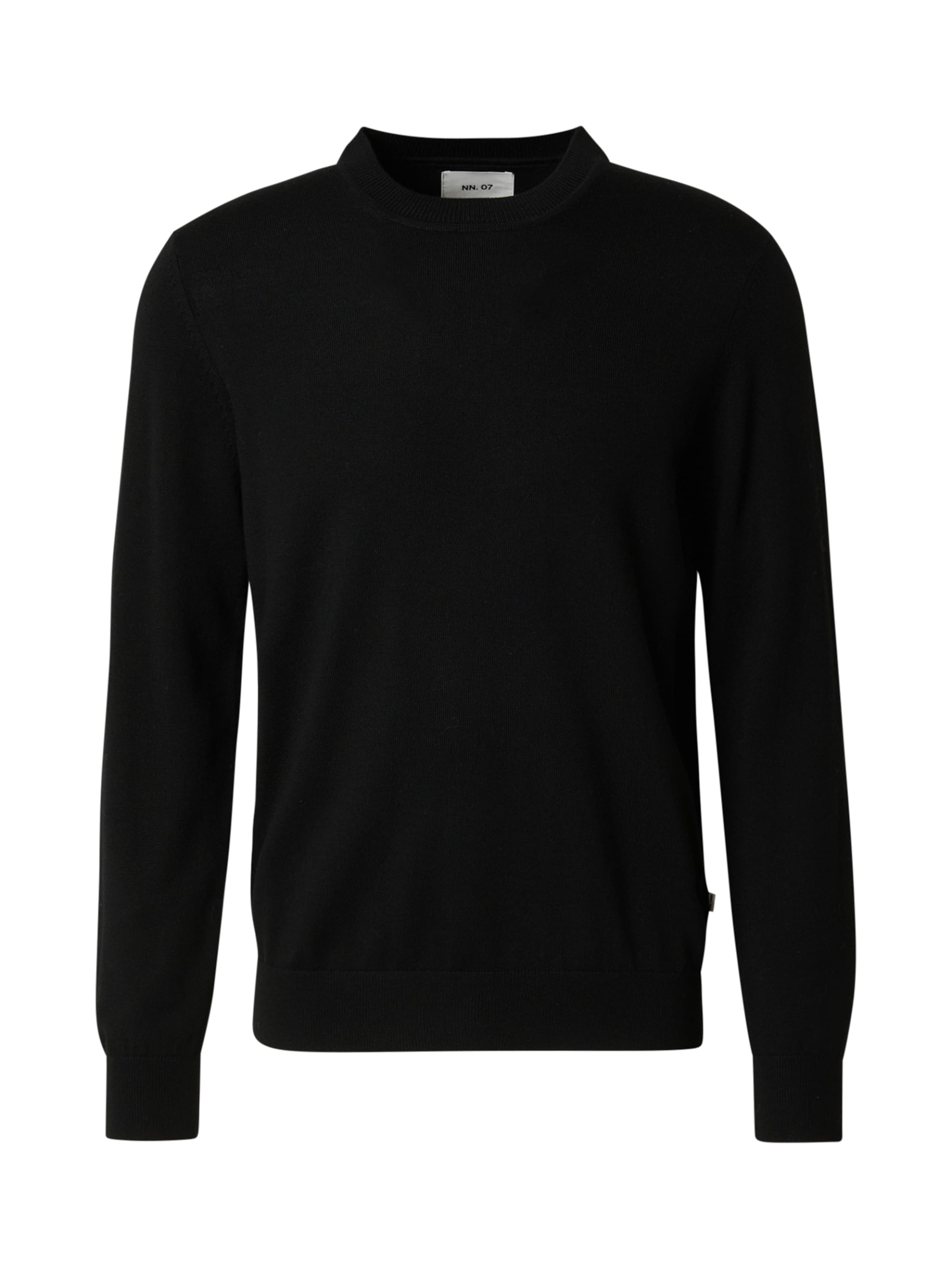 NN07 Pulóver 'Ted' - fekete: elől