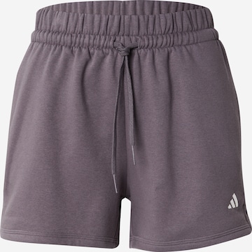 ADIDAS SPORTSWEAR Sports trousers in Grey: front