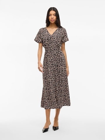 VILA Dress in Beige: front