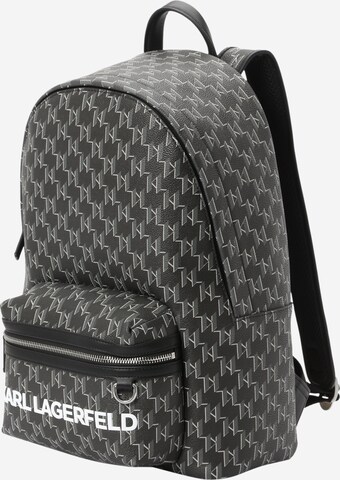 Karl Lagerfeld Backpack in Black: front