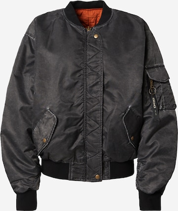 BDG Urban Outfitters - Chaqueta de entretiempo en negro: frente