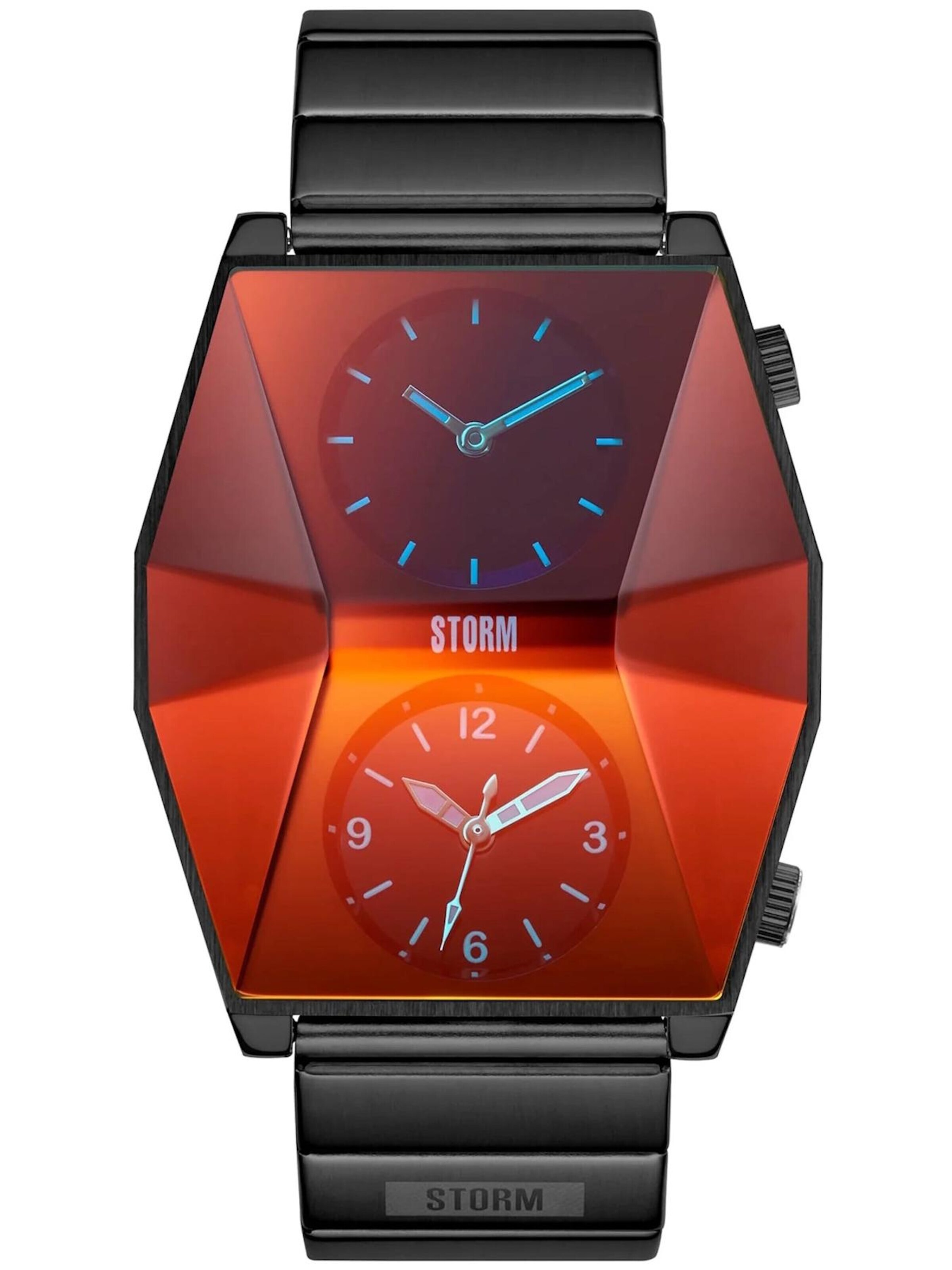 STORM Analog Watch 'Zarex' in Black: front