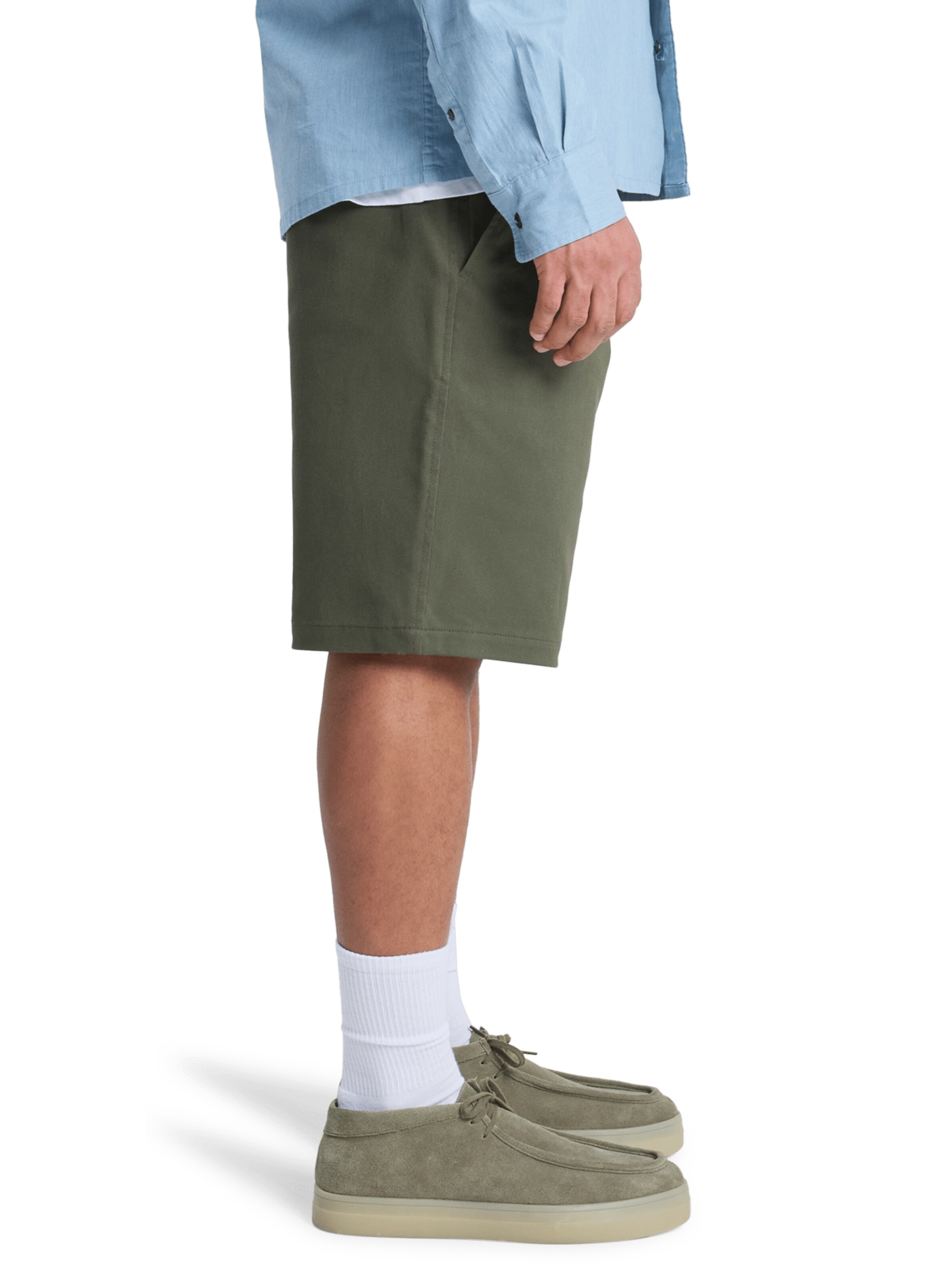 QUIKSILVER Regular Pants 'Everyday Union Stretch' in Green